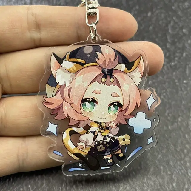 

Брелок "Геншин импакт" - Диона, Розовый