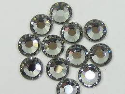 

Стразы Swarovski черный диамант ,SS3 (100 шт) в баночке