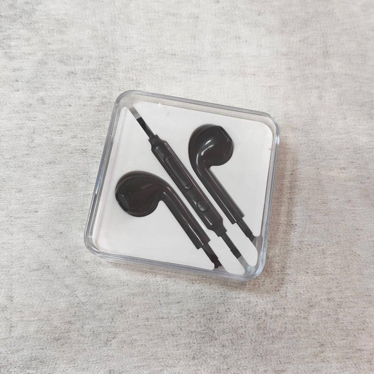 

Вставные наушники Hoco M55 в форм-факторе Apple EarPods, Черный