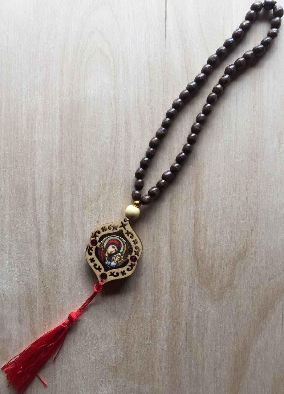 

Подвеска иконка деревянная.