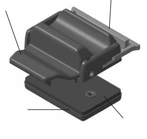 

Ручка-замок форточки для автобусов, тролейбусов, трамваев