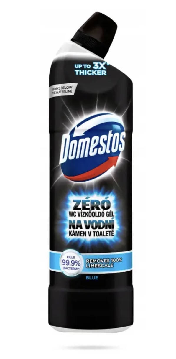 

Domestos Zero Limescale Средство для чистки и дезинфекции унитаза Океан 750 мл