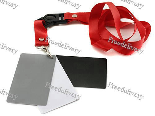 

Набор карт для настройки баланса белого + шнурок