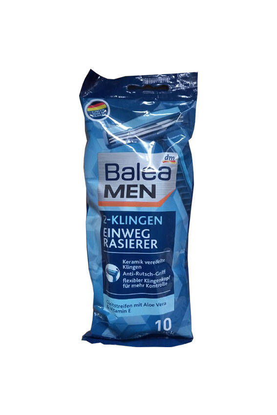 

Balea Men Einwegrasierer 2-Klingen Станки для бритья одноразовые мужскиe 10 шт.