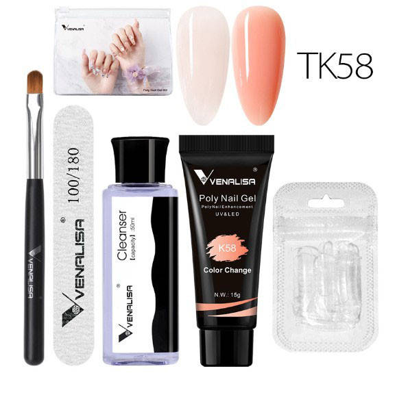 

Набор полигеля Venalisa TK №58 термо, 15 г