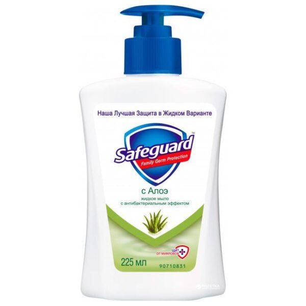 

Антибактериальное жидкое мыло Safeguard сейфгард Алоэ 225 мл