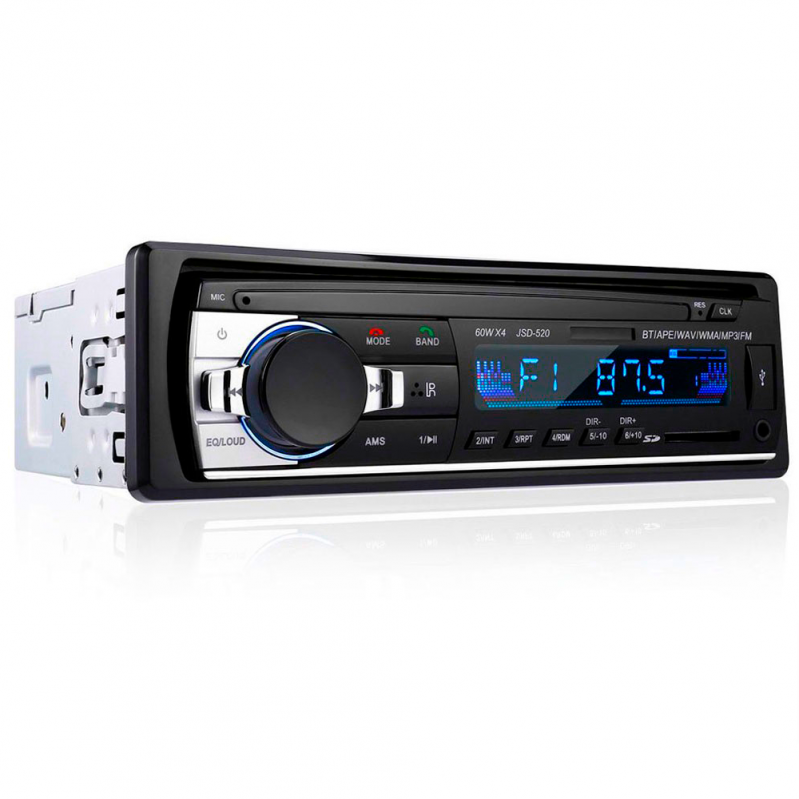 

Автомагнитола Jsd 520 Bluetooth+USB+SD+AUX 4x60W