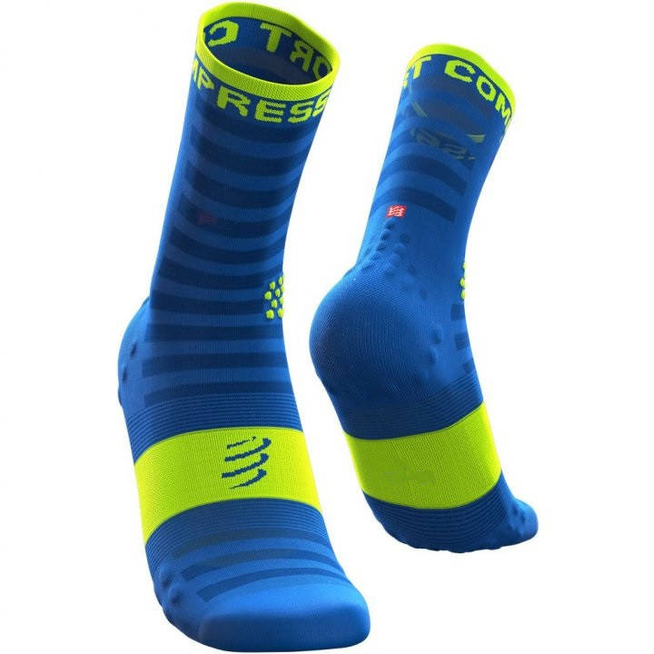

Носки спортивные для бега Pro Racing Socks V3.0 Ultralight Run High 42-44 Fluo Blue
