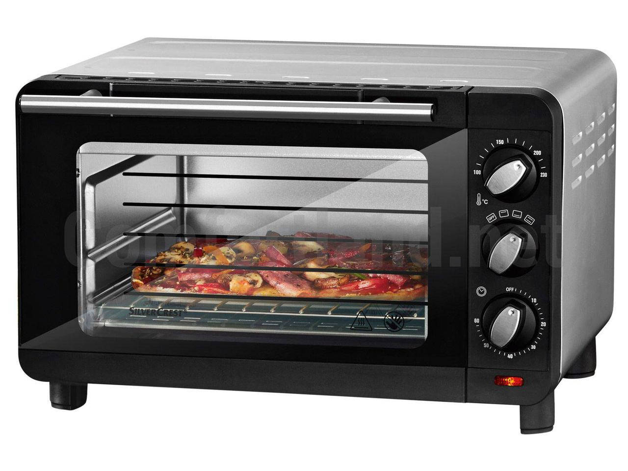 

Мини-печь SilverCrest SGB 1200 A1 14L Функция 3-в-1