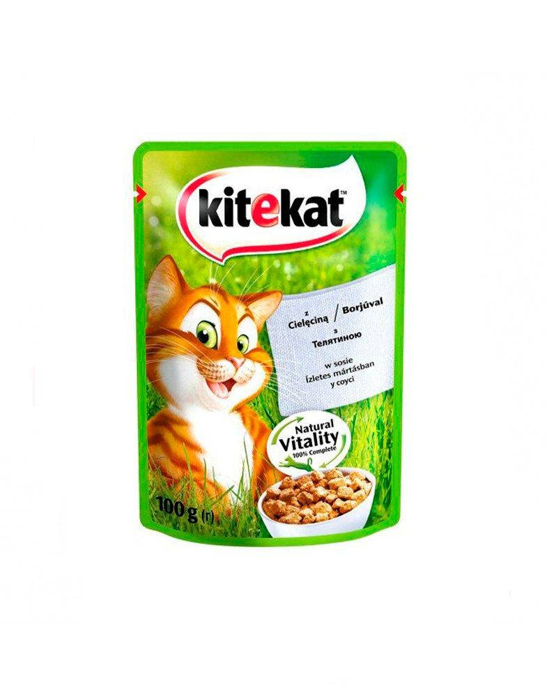 

Kitekat с телятиной 100 г