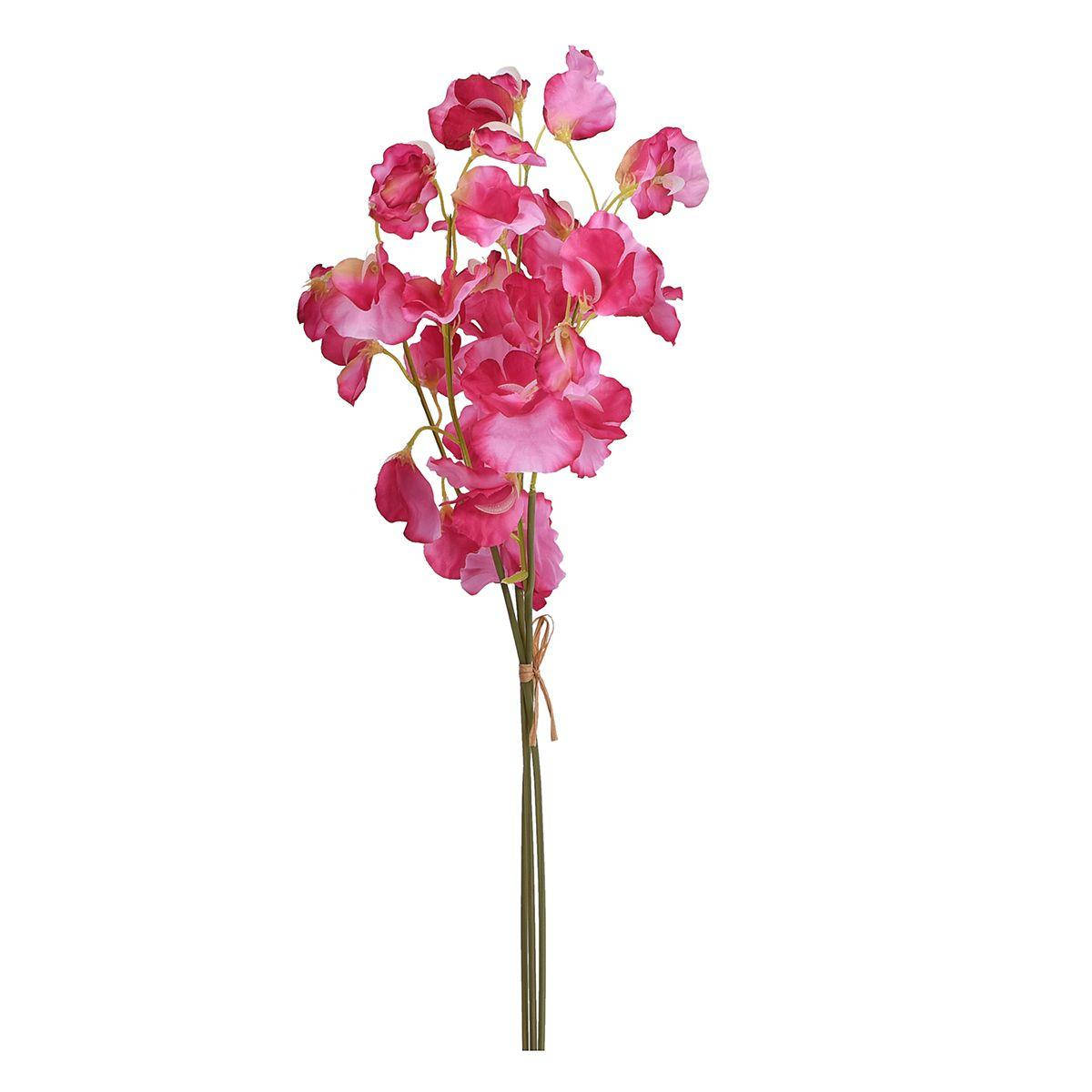 

Декоративный букет Душистого Горошка цвета фуксии, Розовый