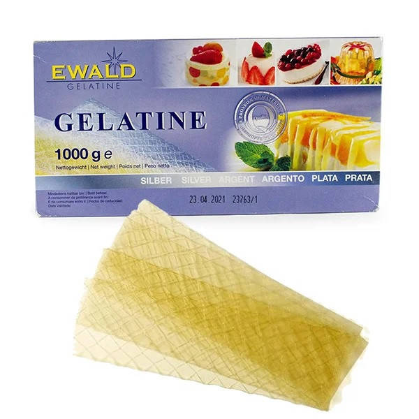 

Желатин листовой 200 bloom