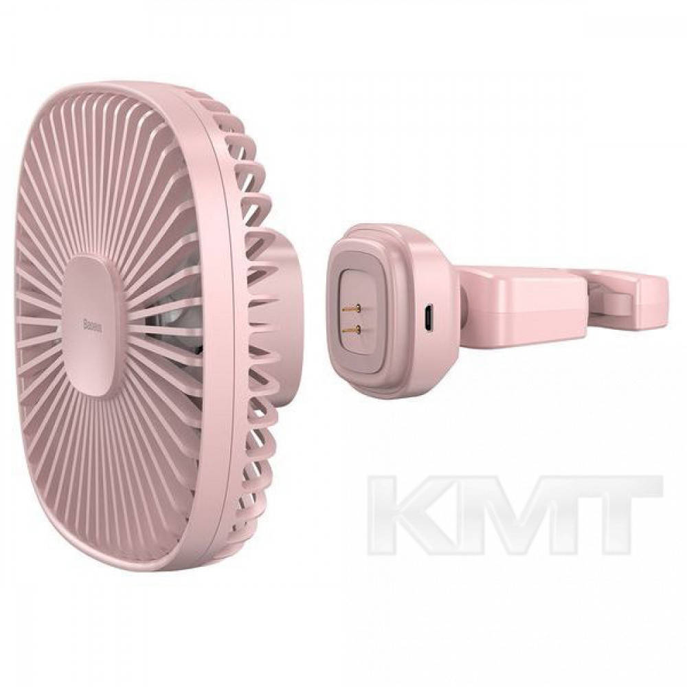 

Baseus (CXZR-04) Natural Wind Magnetic Rear Seat Fan Pink