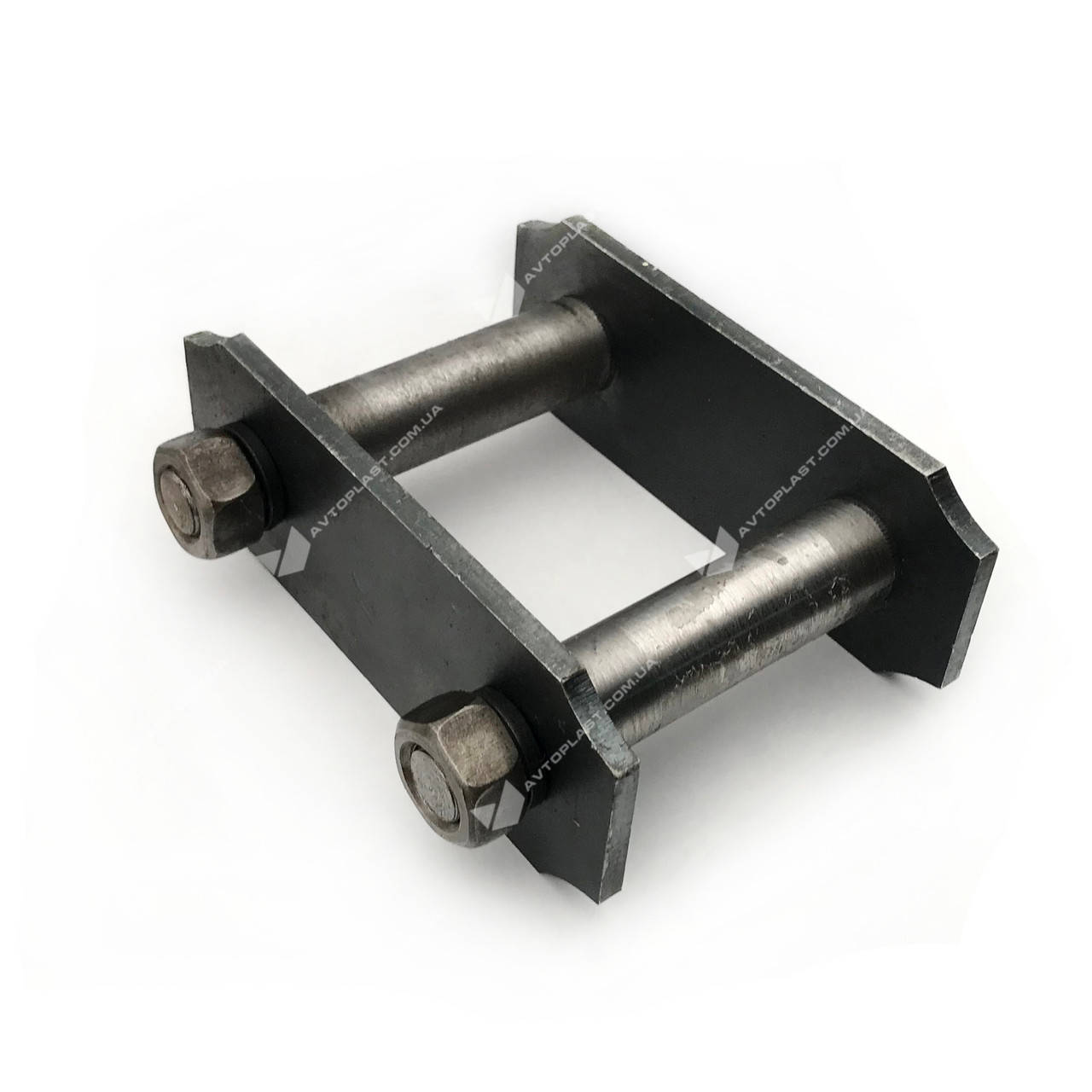 

Серьга рессор (р/к серги рессоры) УАЗ с пластиной (полн. компл.) (пр-во Самара)