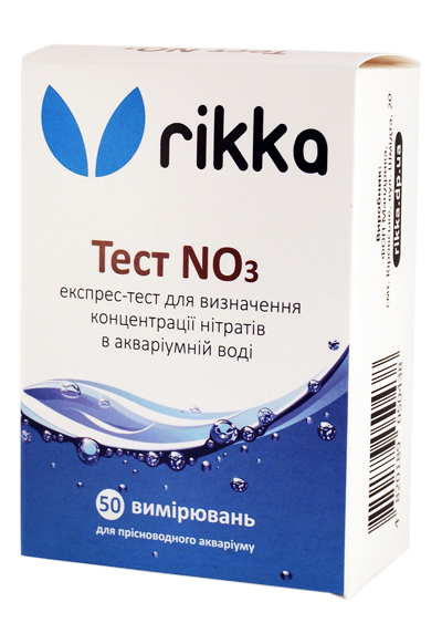 

Аквариумные тесты воды для измерения нитратов - Rikka Тест NO3