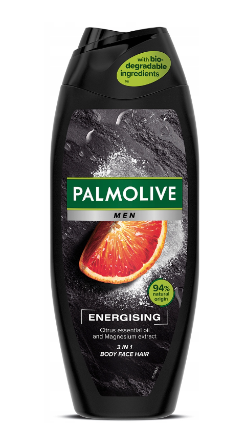 

Гель для душа Palmolive Men 3in1 Energising с экстрактом цитруса 500 мл