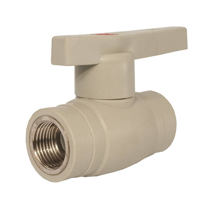

Кран шаровой 1/2" ВВ PPR FORA 14/112, Серый