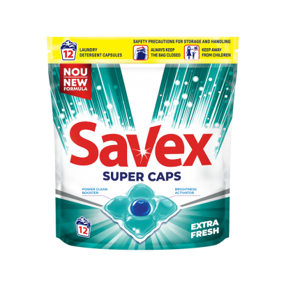 

Капсулы SAVEX Super Caps Extra Fresh, 12 шт.