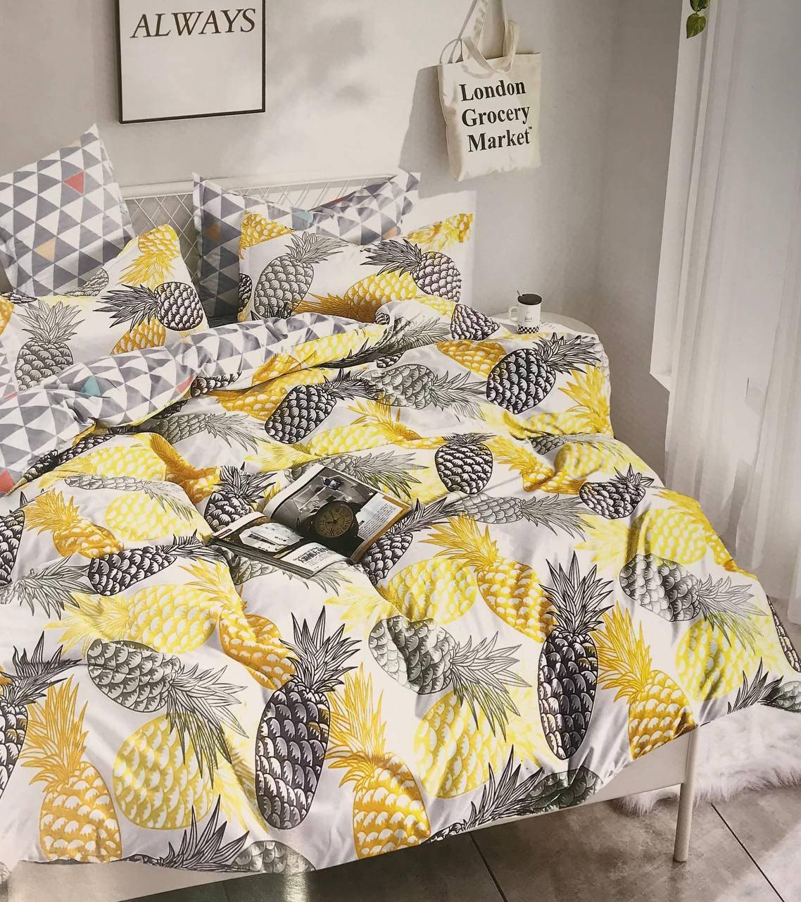 

Постельное двухспальное белье| сатин| ZARA | HOME Textile|, Белый