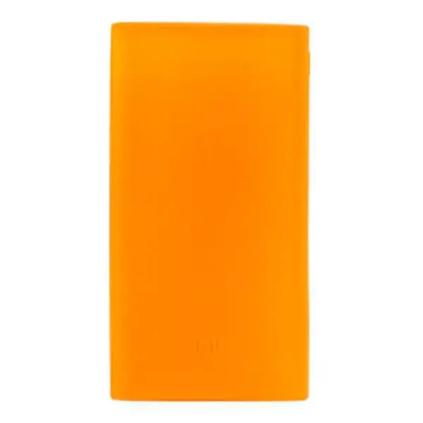 

Чехол для дополнительного аккумулятора 20000 mAh Xiaomi Power Bank 2С силикон Orange
