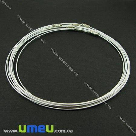 

Основа для колье Чокер, Белая, 44 см, 1 шт (OSN-000651)