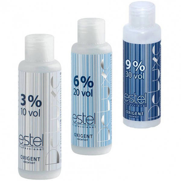 

Окислитель для краски Estel De Luxe 9% Оксиданты Oxidant Оксигент Эстель Де Люкс 60мл,