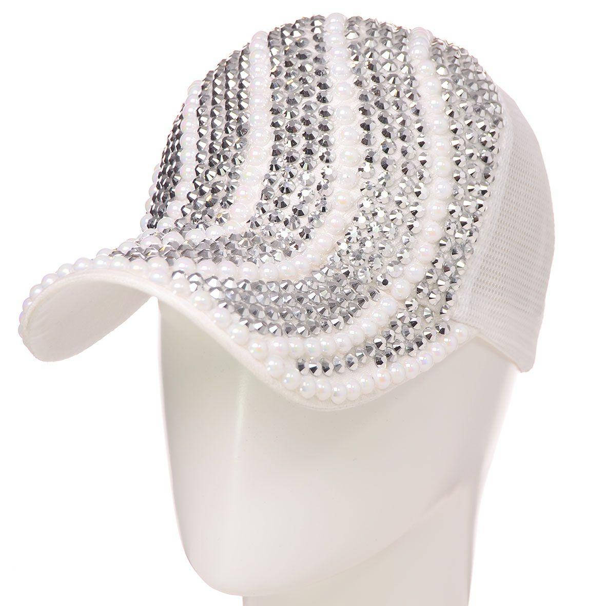 

Бейсболка с сеткой Sofi KS19106 56-58 Белая, Белый