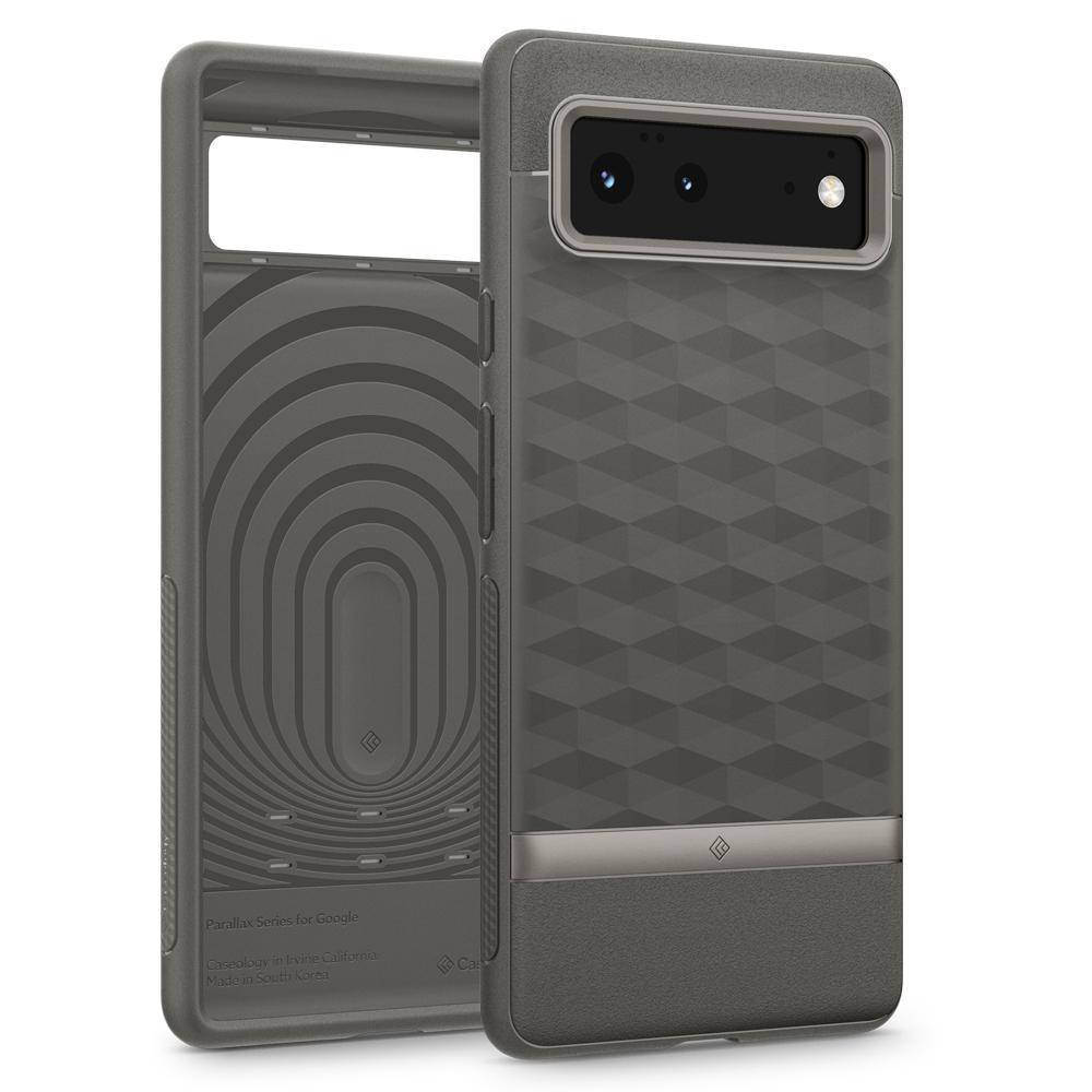 

Чехол Caseology Parallax для Google Pixel 6 Ash Gray (ACS03447), Серый