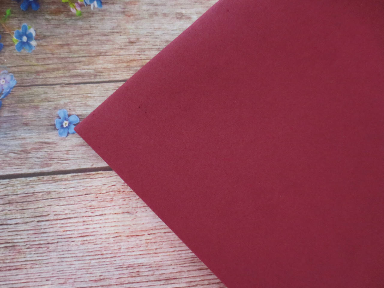 

Фоамиран 1 мм, 50х50 см, цвет МАРСАЛА