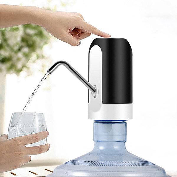 

Электрическая помпа для воды Automatic Water Dispenser для бутилок 18,9л от USB Черная