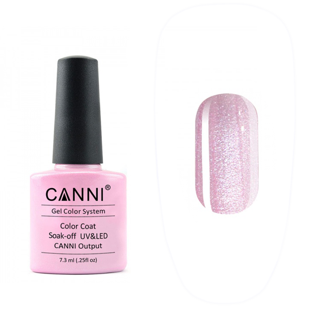 

Гель-лак для ногтей CANNI 7.3 мл № 200 розовый перламутр