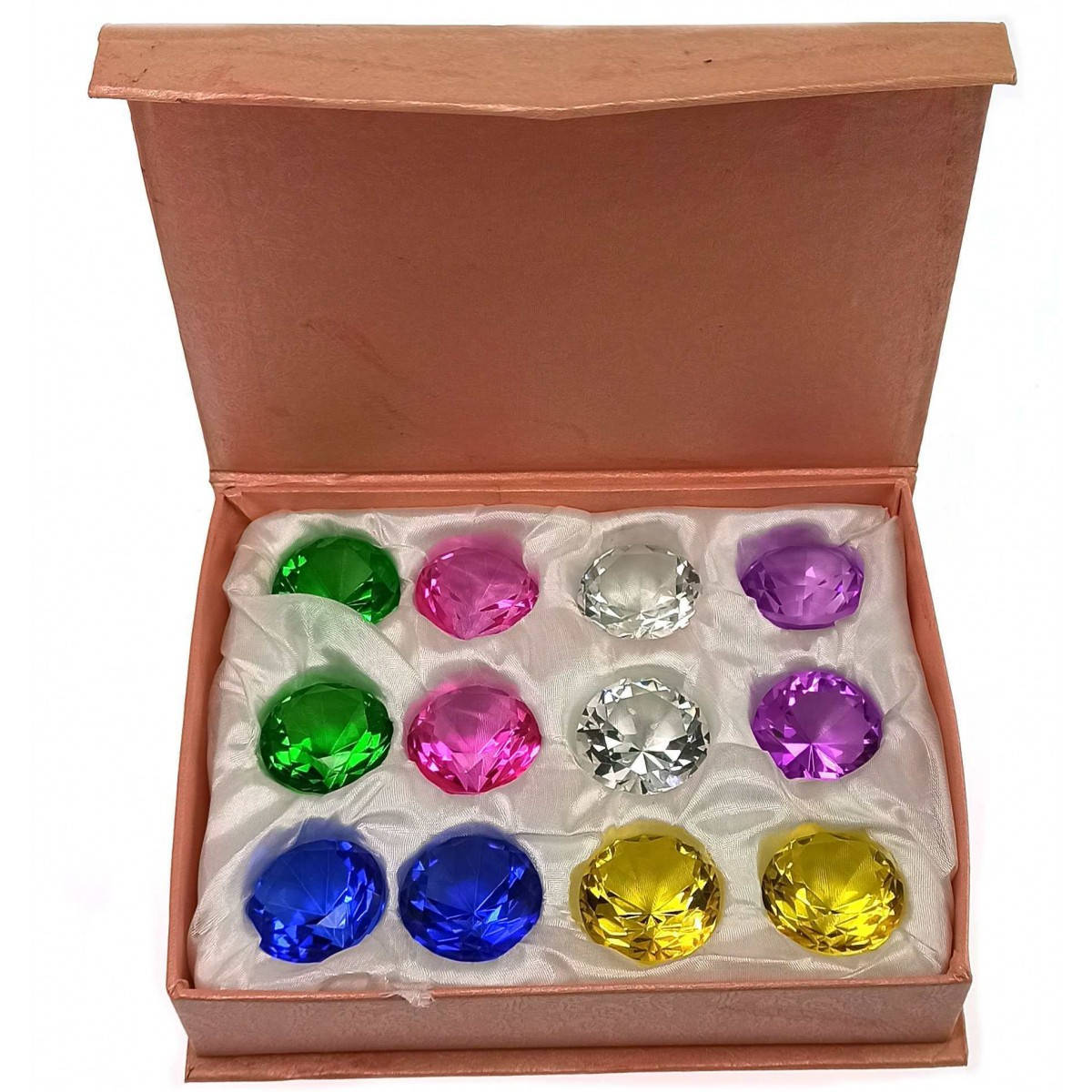 

Кристаллы хрусталь (н-р 12 шт)(d-3 см упаковка 18х14х4 см))