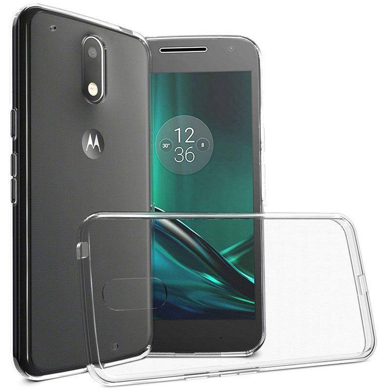 

Силиконовый прозрачный чехол для Motorola Moto G4, Разные цвета