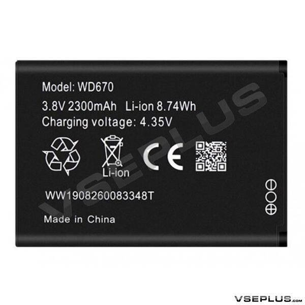 

Аккумулятор к Wi-Fi роутеру ZTE Wi-Pod 4G LTE, original, WD670