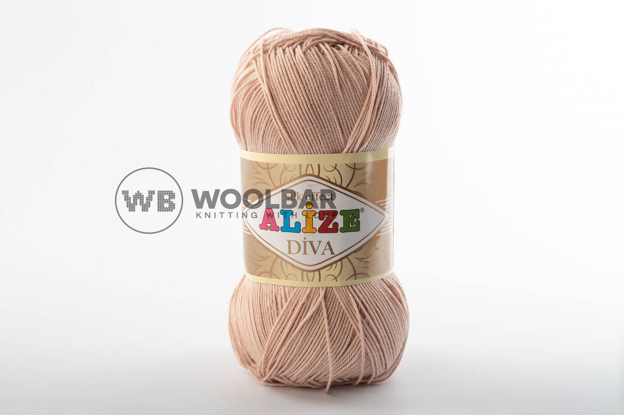 

Пряжа Alize Diva 382 пудра