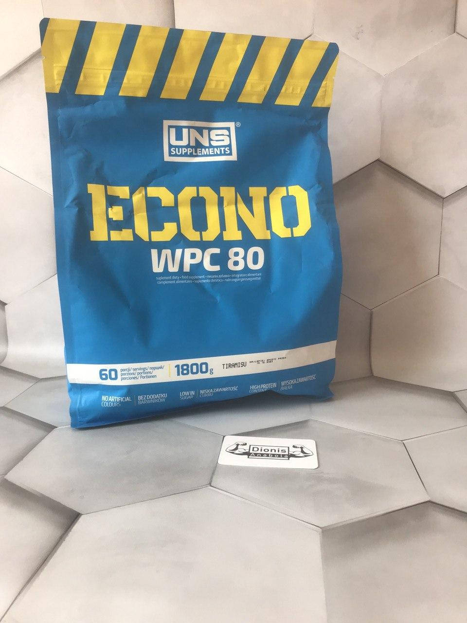 

Сывороточный протеин концентрат UNS Econo 1800 грамм