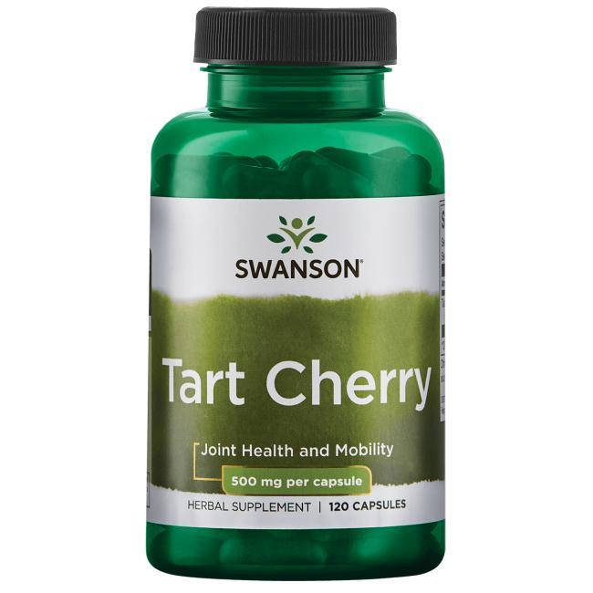 

Кислая вишня, Swanson, Tart Cherry, 500 мг, 120 капсул