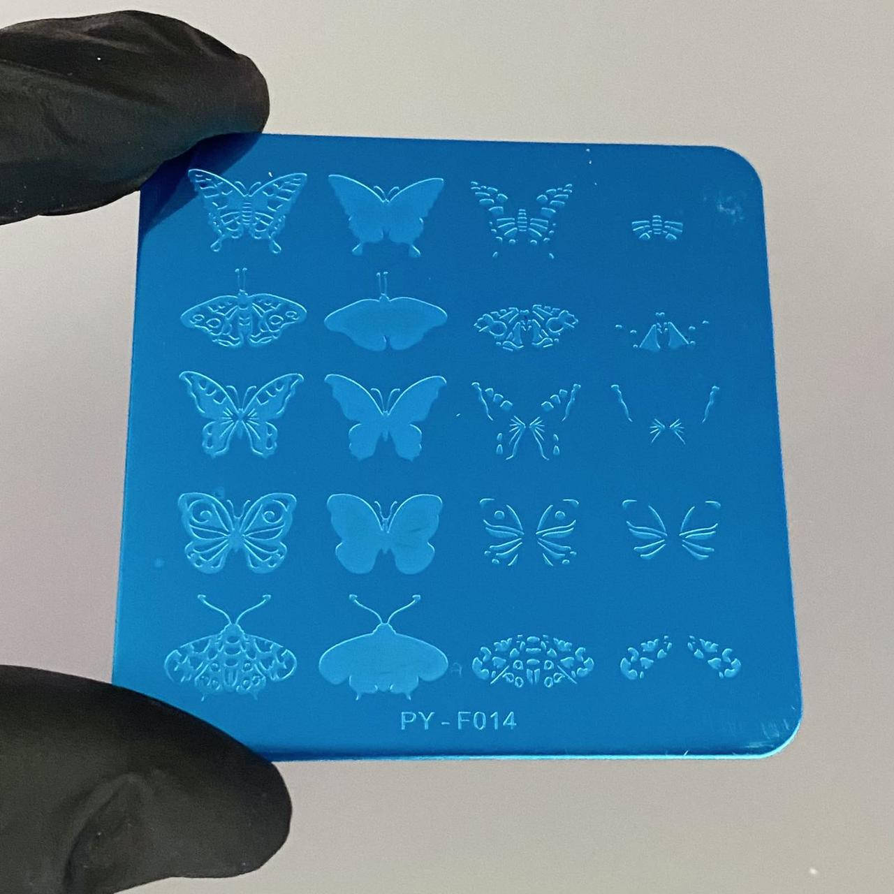 

Пластина для стемпинга (квадратная) F14