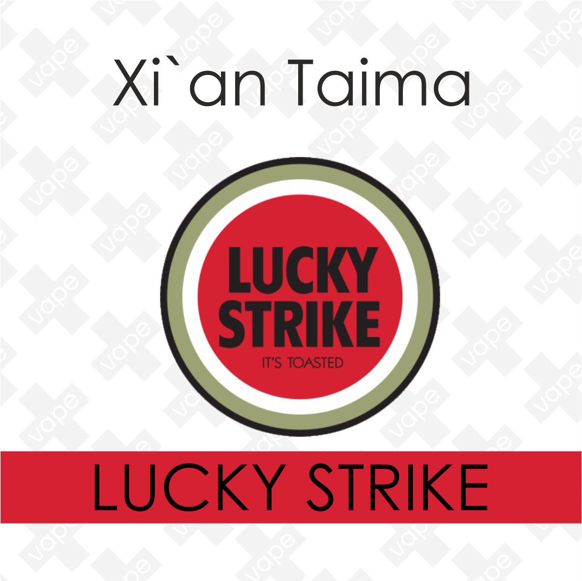 

Ароматизатор Xian Taima Lucky Strike с вкусом 5, 10, 30 мл