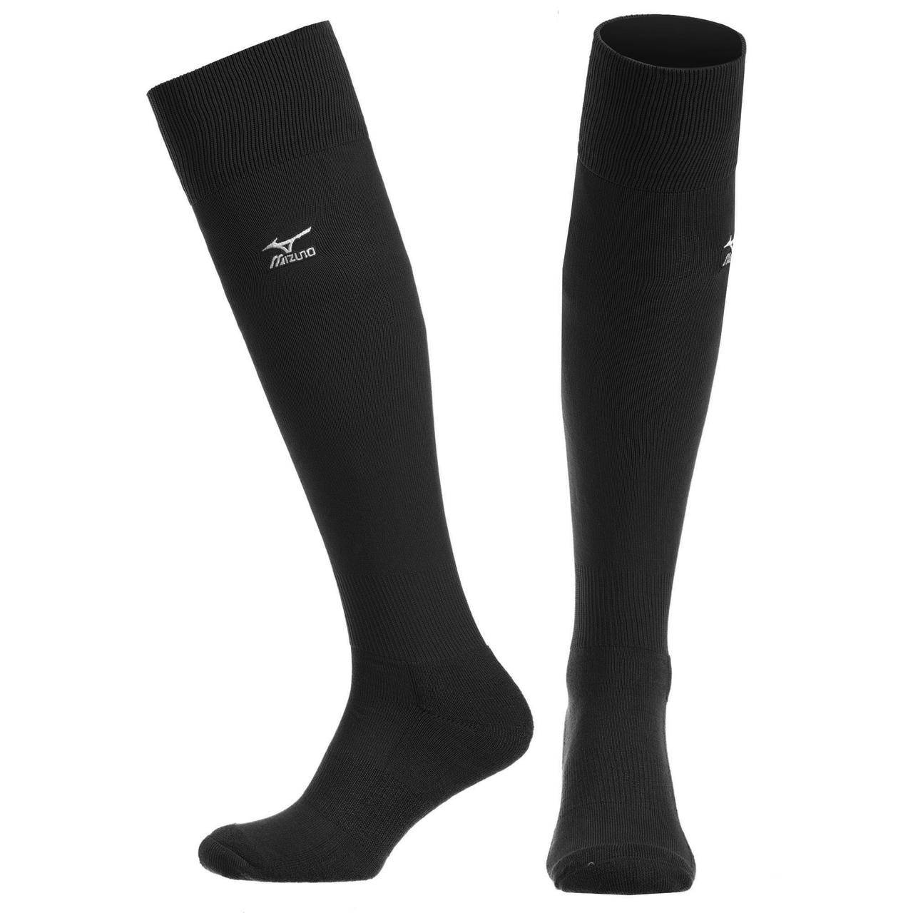 

Гетры футбольные мужские MIZUNO 95627 (хлопок + полиэстер, р-р 40-45, черный)