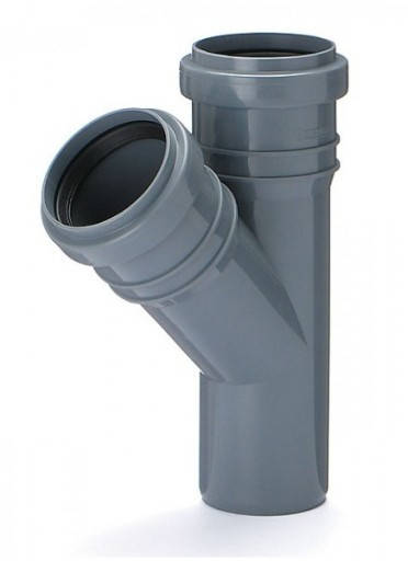 

Трійник каналізаційний Інсталпласт Ø50х45˚ (ПП)