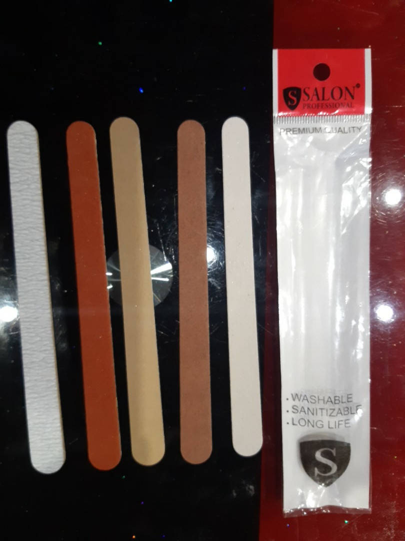 

Пилки маникюрные Salon Diamond тннкие в упаковке 5 шт