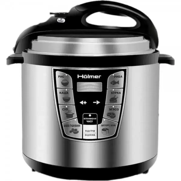

Мультиварка Holmer HMC-101PC Black Silver cкороварка