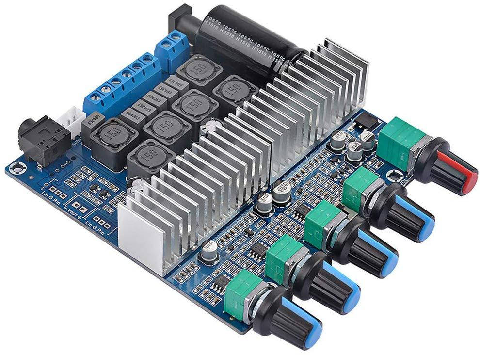 

Аудио усилитель звука TPA3116 2.1 2x50+100Вт Bluetooth 5.0 плата усилителя 2003-03535