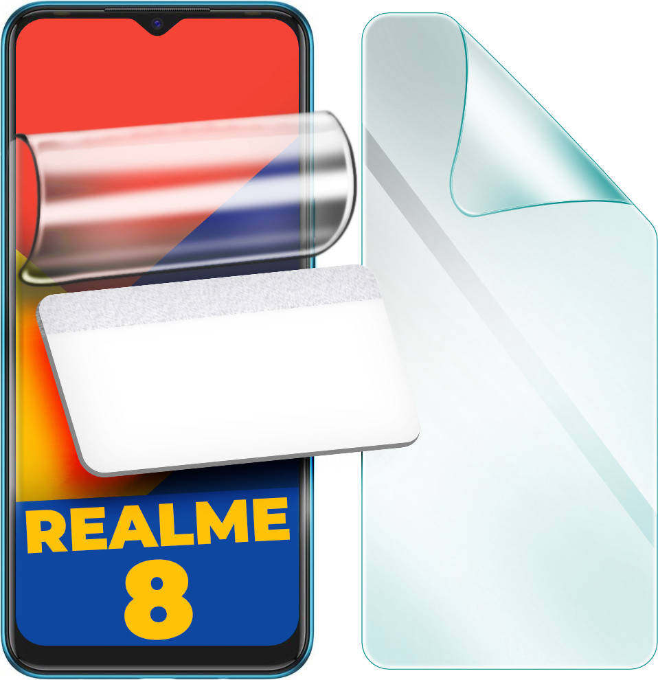 

Гидрогелевая защитная пленка H-GelPro Realme 8