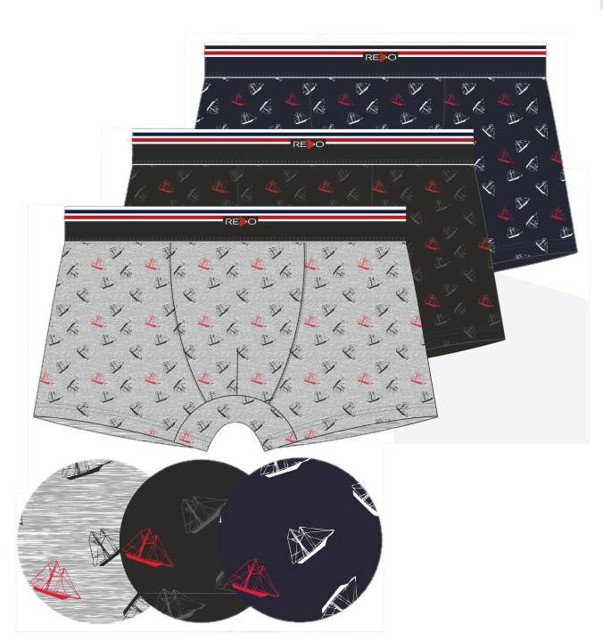 

Трусы-шорты мужские, хлопок 3XL микс цветов