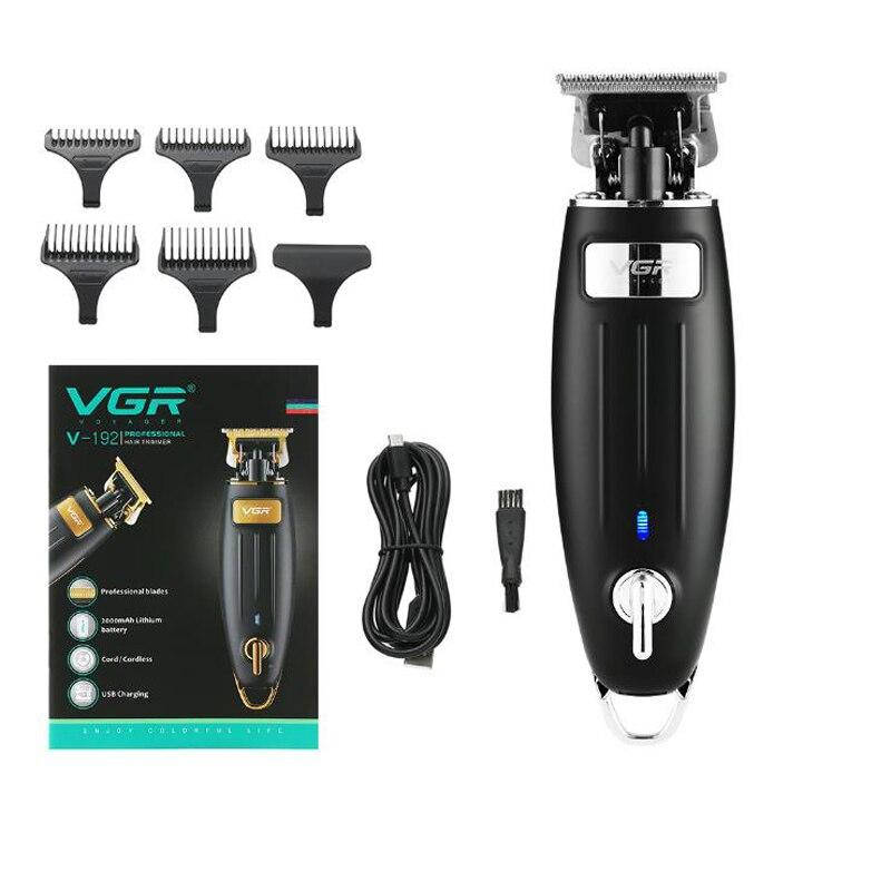 

Машинка для стрижки волос и бороды триммер VGR V-192, аккумуляторная, USB Black
