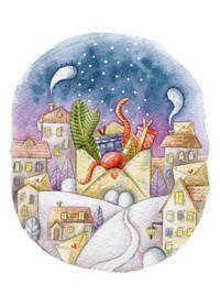 

Открытка "Городская почта"