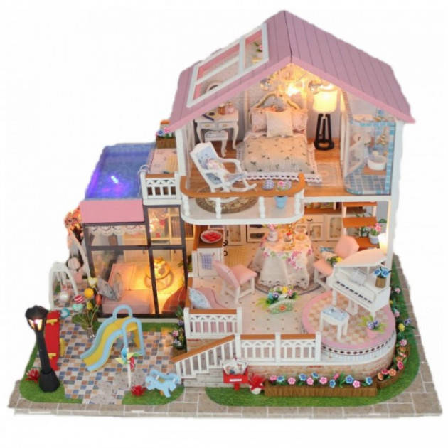 

3D Румбокс Кукольный Домик "Sweet Words" 13846 DIY DollHouse