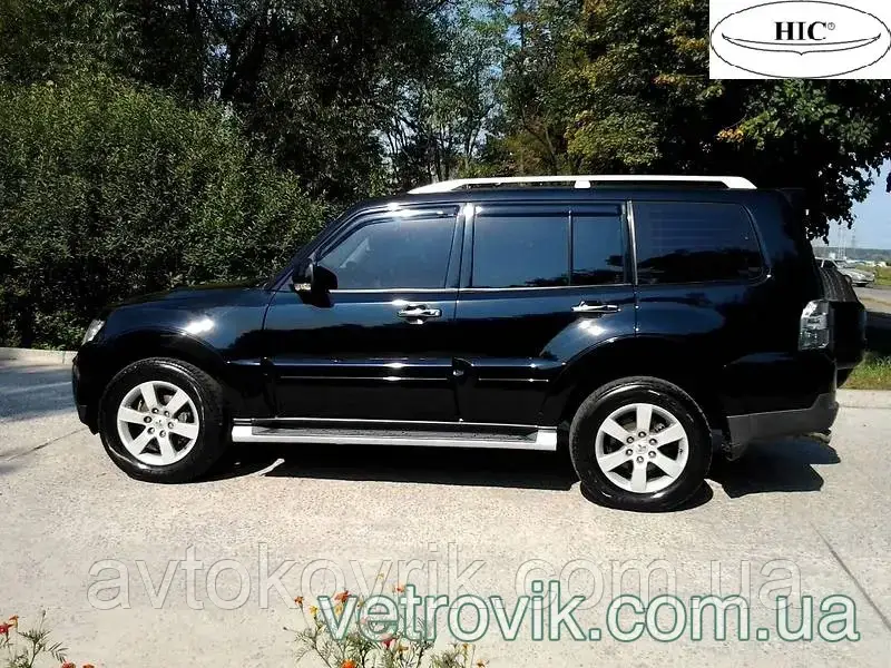 

Ветровики на Митсубиши Паджеро Вагон с 2006 Хик накладные